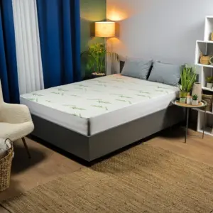 FDM BAMBOO Ūdensnecaurlaidīgs Matrača Aizsargs — 2