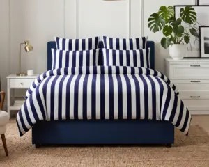 Gultas veļas komplekts FDM NAVY LINE (100% kokvilna) — 2